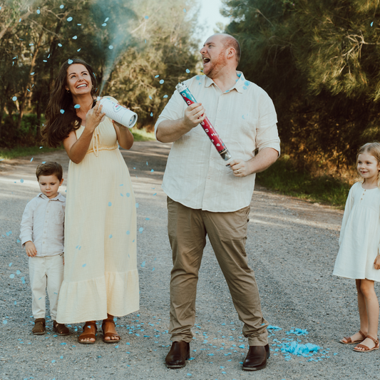 The Ultimate Guide to Gender Reveal Confetti Cannons in Australia 🎉