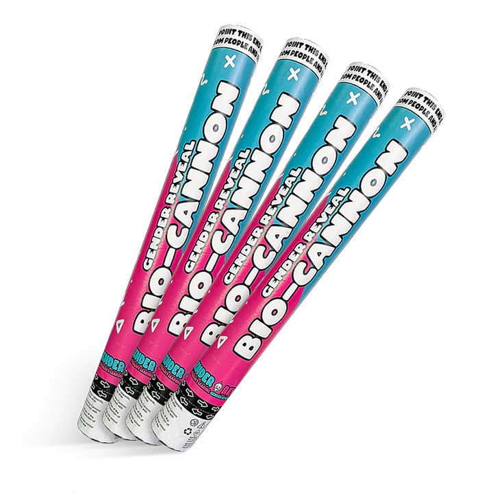 Gender Reveal Cannons