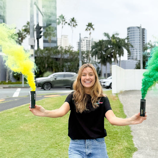 Are Gender Reveal Smoke Bombs Safe? Here's What You Need to Know