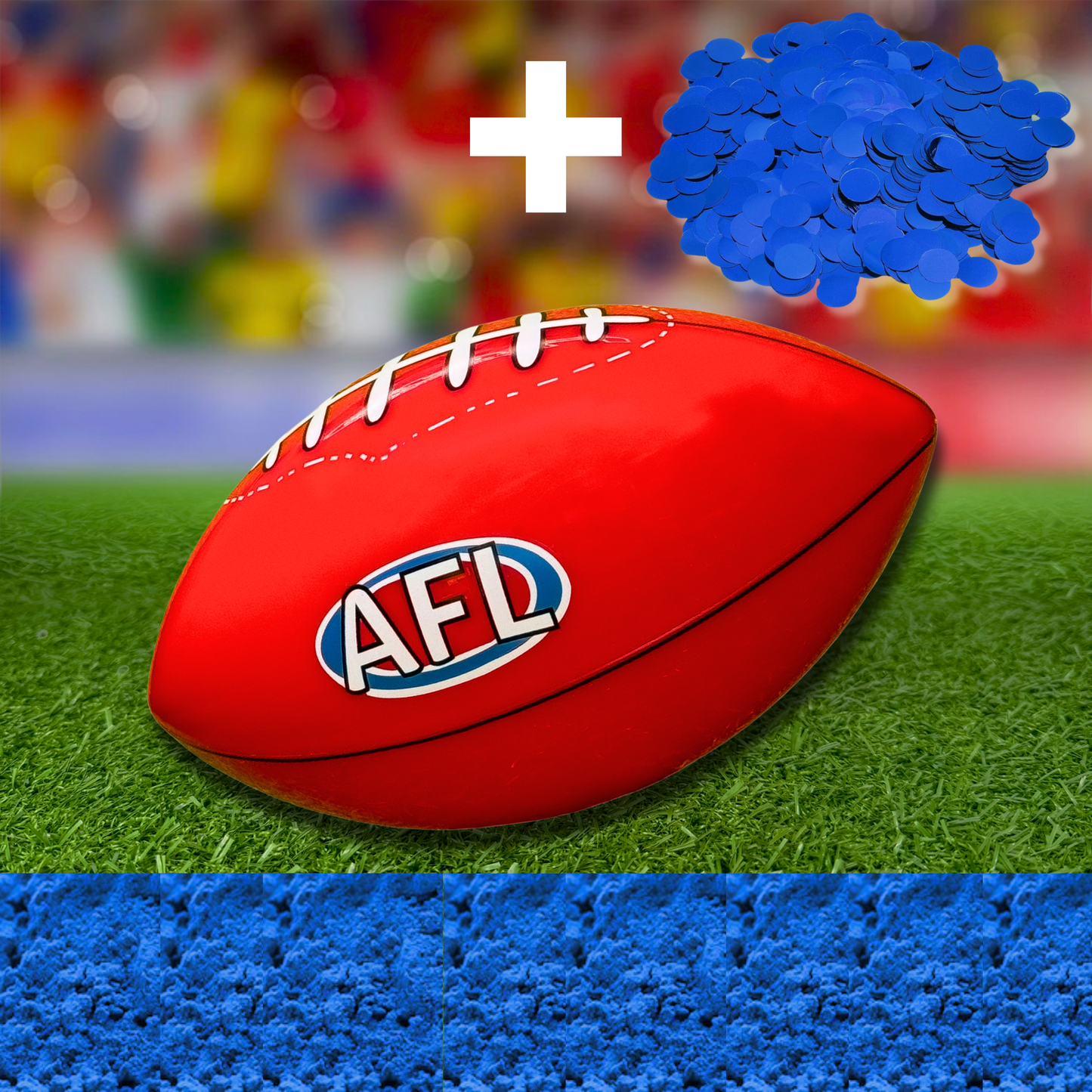 Sports Gender Reveal AFL Ball