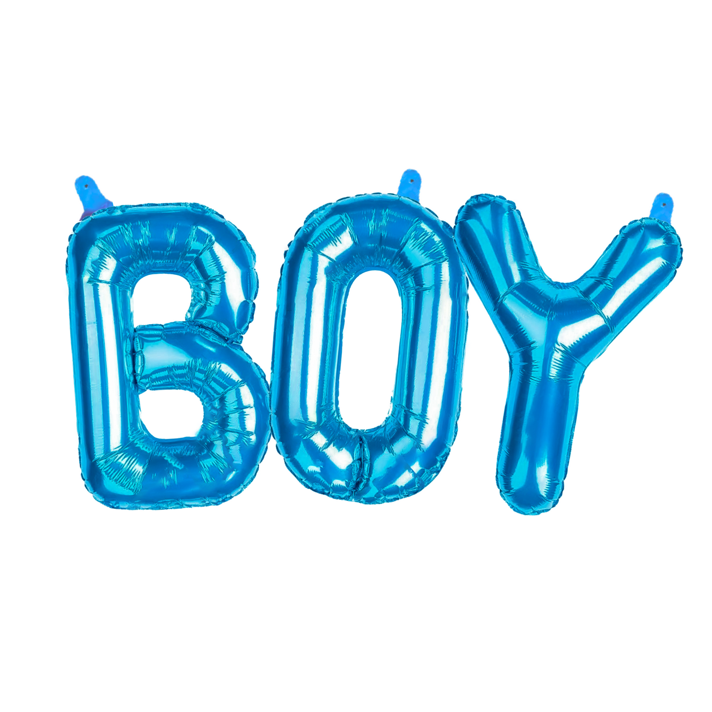 BOY/ GIRL  Foil Air Fill Gender Reveal Balloons