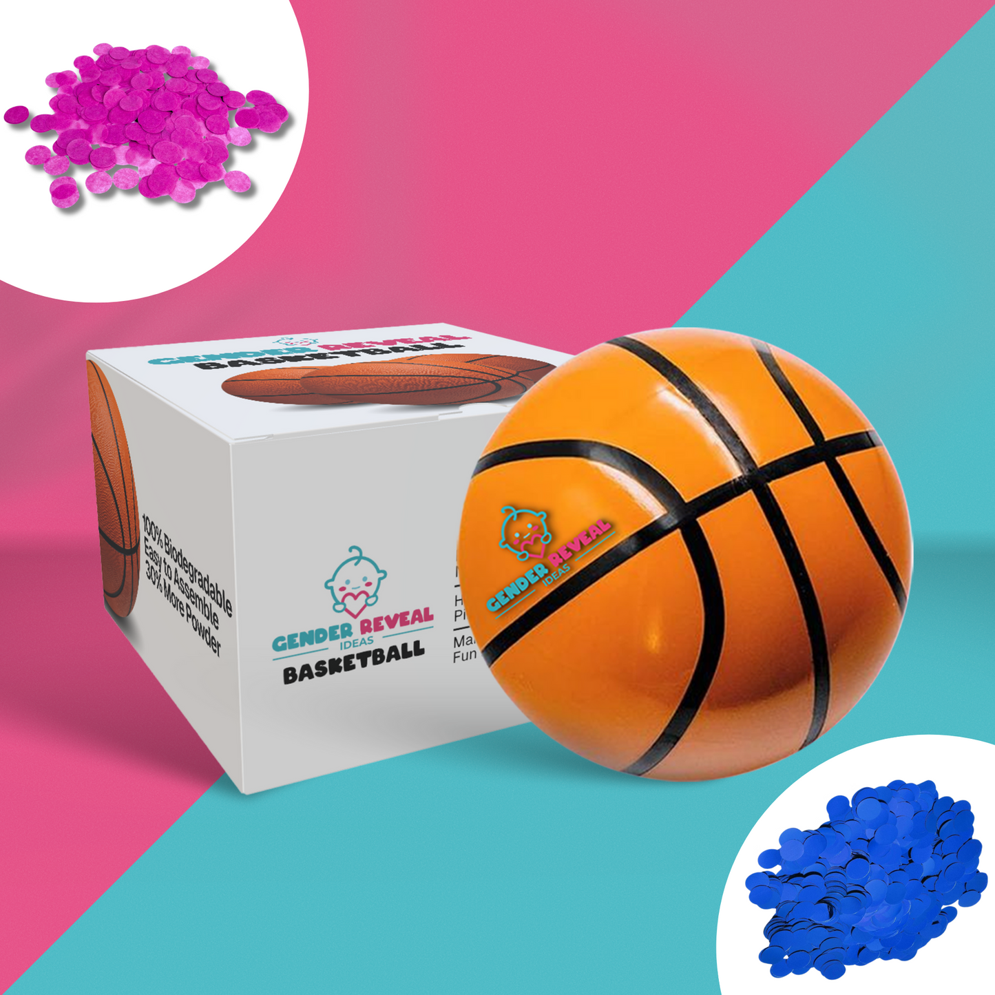 Gender Reveal Basketball