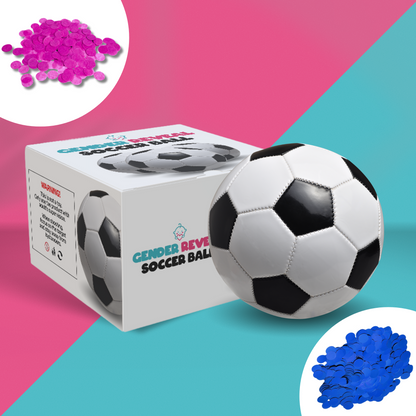 Sports Gender Reveal Soccer Ball