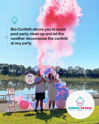 4 Pack XL BIO Confetti & Powder Cannon Bundle