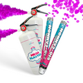 Pink Extinguishers + Confetti Cannons