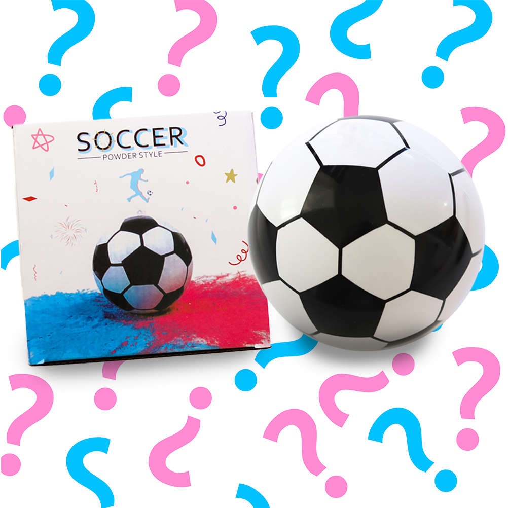 Sports Gender Reveal Soccer Ball