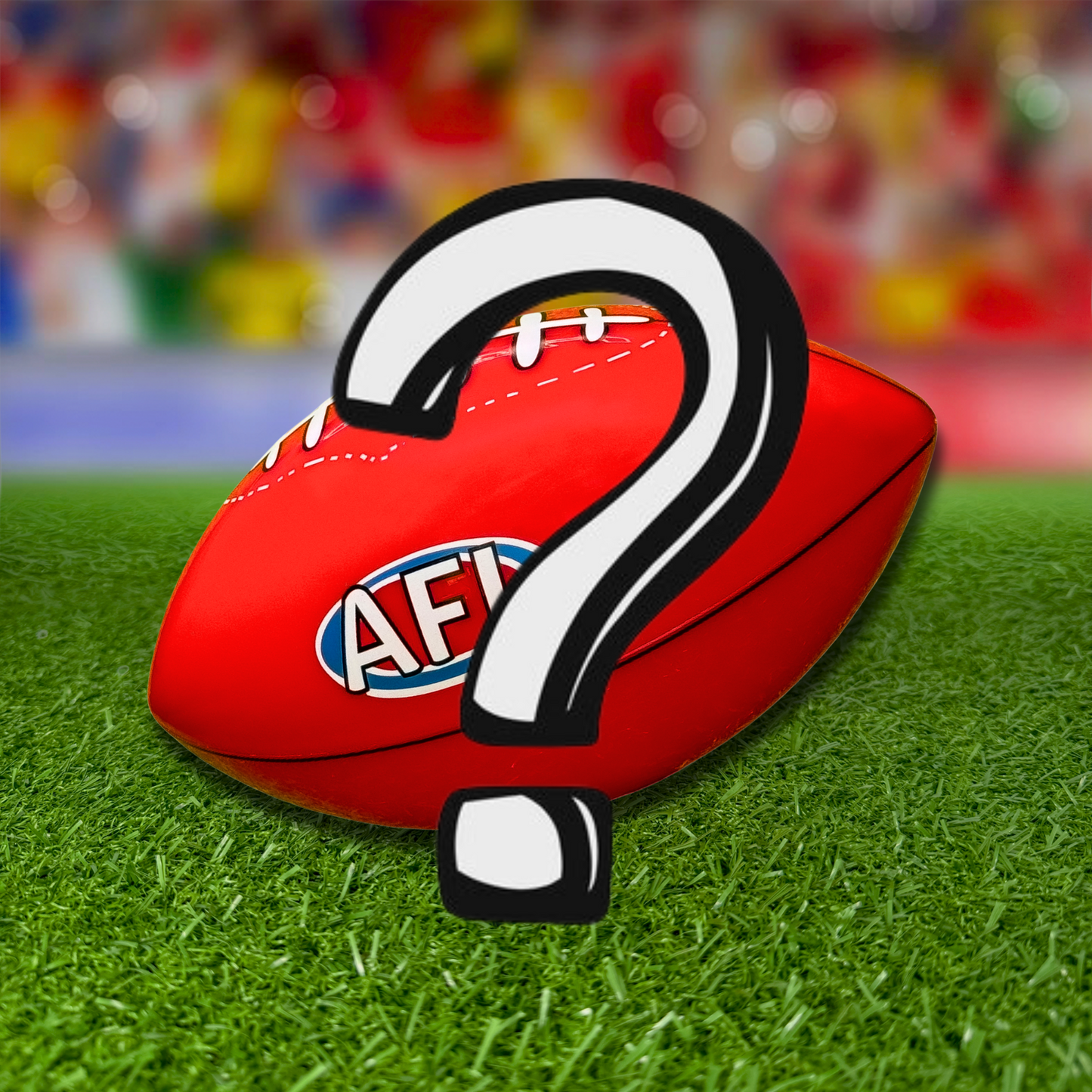 Sports Gender Reveal AFL Ball