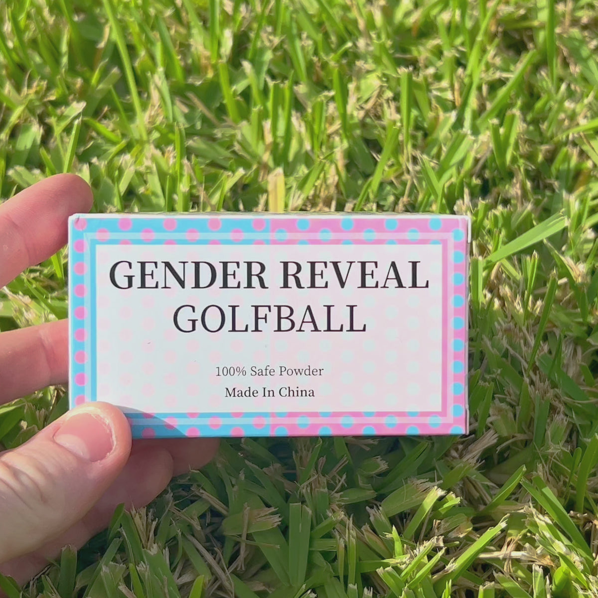 Super Gender Reveal Golf Balls